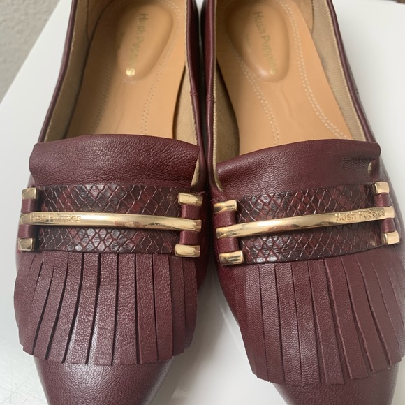 Burgundy flats - Picture 3 of 5